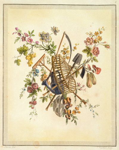 A Garden Textile Design, from 